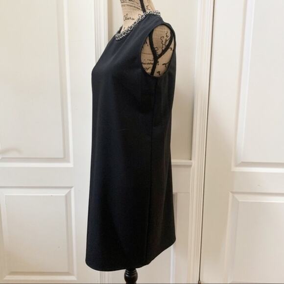 Magaschoni Collection Black Sheath Dress Size 8 - Picture 6 of 16